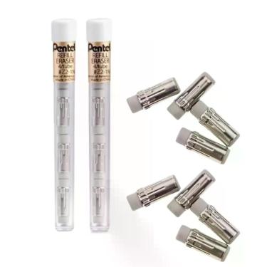 Imagem de Refil Borracha P/ Lapiseira Pentel Mod. Z2-1n Tubo Com 8 Un, Branco