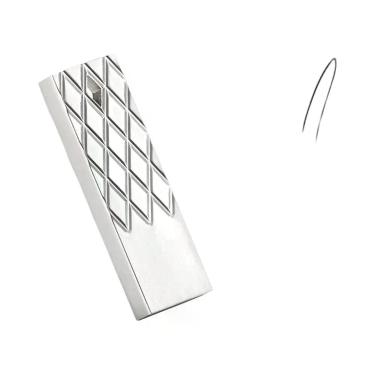 Imagem de Pen Drive USB De Metal Prata 32GB 64GB 128GB 16GB 8GB 4GB USB 2.0 - Ja