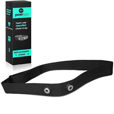 Imagem de Powr Labs - Pulseira de substituição para monitor de frequência cardíaca, compatível com Wahoo Tickr, Polar H7, Garmin HRM e outros