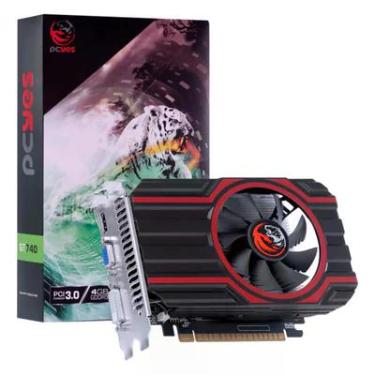 Imagem de Placa de Vídeo PCYes NVIDIA GeForce GT 740, 4GB DDR5, 128 Bits - PA740GT12804D5FZ