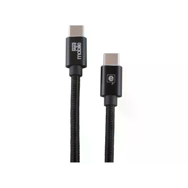 Imagem de Cabo Tipo C 1,5m Easy Mobile - CBTCUS315PR, Preto