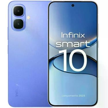 Imagem de Smartphone Infinix Smart 10 128GB Tela 6,67 Polegadas 120Hz Bateria 50