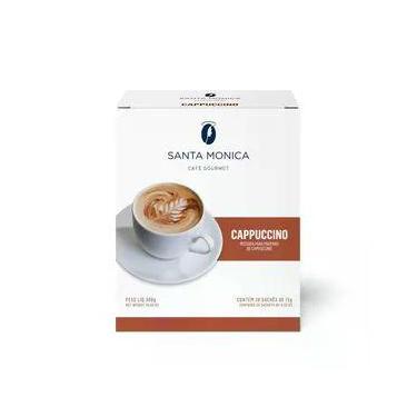 Imagem de Café Santa Monica Cappuccino em sachê 20 unidades