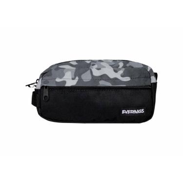 Imagem de Estojo Necessaire Escolar Material Organizador Leve Bolso Divisória An