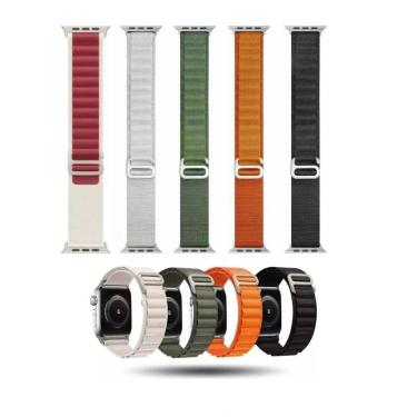 Imagem de Pulseira Ultra Alpine Loop Para Applewatch 42mm a 49mm - Mike, Laranja