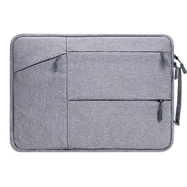 Imagem de TOKSHOP Capa Para Notebook 13.3 Polegadas Dell Acer HP Asus Lenovo Samsung Impermeável Slim com Interior de Veludo Alça de Mão e 3 Bolsos Capinha Case Sleeve Macbook Original Tokshop
