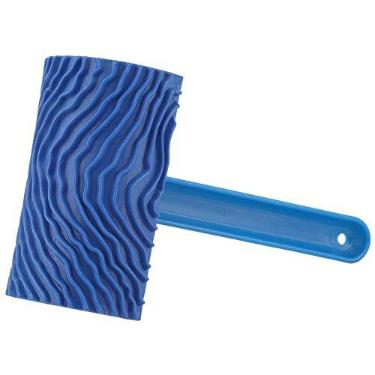 Imagem de Kits de pintura de ferramentas de grão de madeira, ferramenta de grão de madeira, kit de rolo de pintura durável com alça, para pintor, decoração de parede de casa DIY