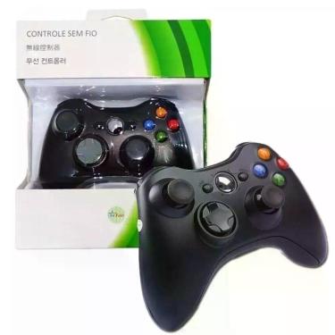 Imagem de Controle Sem Fio Para Xbox 360 Slim - Fat Joystick Wireless