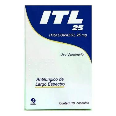 Imagem de Antifúngico Para Cães E Gatos ITL 25 Mg Itraconazol Cepav 10 - Congrat