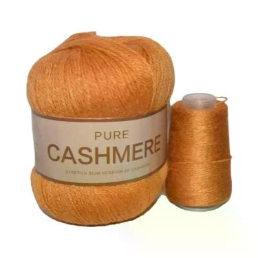 Imagem de Fio De Lã Cashmere Para Tricô De Cachecol De Bebê 70g - Fio Para Croch