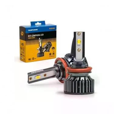 Imagem de Kit Lampada Led Tarponn Force 6000 H8|h9 Premium Par
