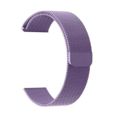 Imagem de Pulseira Silicone Magnética Compativel com Apple Watch 42mm a 49mm Poo