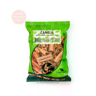 Imagem de CHÁ NATURAL CANELA CASCA 6CM 50g - CASERALLI