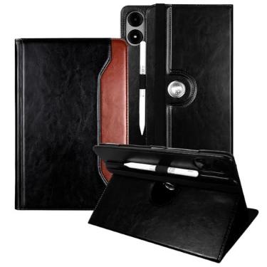 Imagem de E NET-CASE Capa para Xiaomi Redmi Pad 2 Pro/Pad Pro (2025/2024) 12,1 polegadas com suporte para caneta S, à prova de choque, capa traseira transparente transparente, visualização em vários ângulos