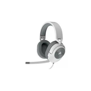 Imagem de Headset Gamer Corsair HS55 Stereo P2 3.5mm, Drivers 50mm, Branco - CA-9011261-NA