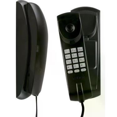 Imagem de Telefone Com Fio De Parede Tc 20 Preto Intelbras, Preto