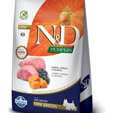 Imagem de Ração N&d Pumpkin Cordeiro Para Cães Adultos Mini 800g