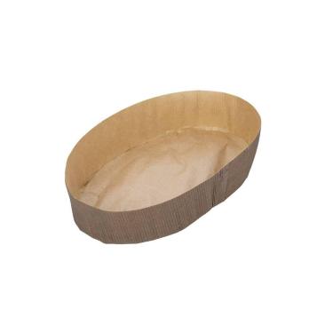 Imagem de Kit 100 Un Forma Kraft Colomba Pascal 500g Papel Resistente Confeitari