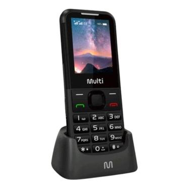 Imagem de Celular Multi Vita 4G Com Base Carregadora Botão Sos - P9225 - Multila