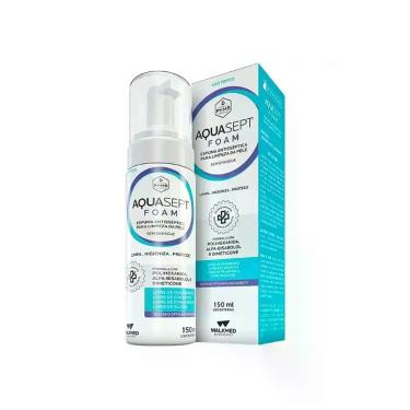 Imagem de Aquasept Foam I 150 ml (sem enxágue) - WALKMED