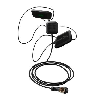 Imagem de Antena Interna Aquário DTV-300 4 em 1 VHF-UHF-FM-HDTV com Ganho 2 a 5.5dBi e Cabo 2,5M Preto