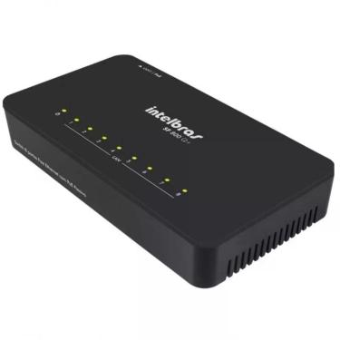 Imagem de Hub Switch 8 Portas Intelbras Sf-800 Q+ Fast Ethernet 10-100 Mbps
