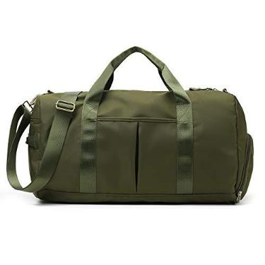 Imagem de Elonglin Bolsa Esportiva Impermeável com Alça Removível Bolsa de Treino Viagem Grande 13