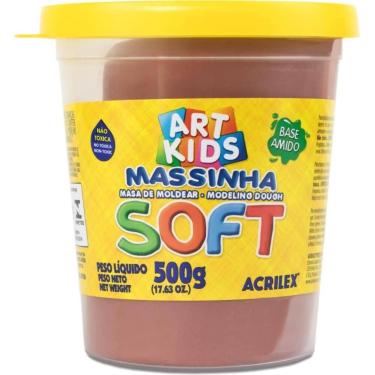 Imagem de Soft 500G.CHOCOLATE BS Amido - Acrilex