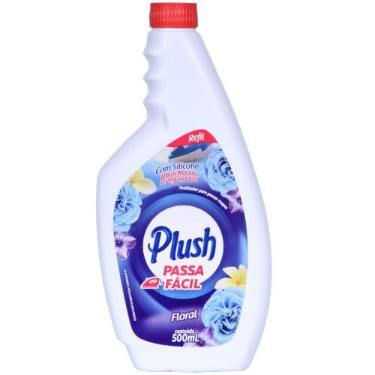 Imagem de Plush Passa Fácil – Refil 500 Ml Branco | Sem cloro e sem agredir o tecido, deixa um cheirinho agradável nas roupas