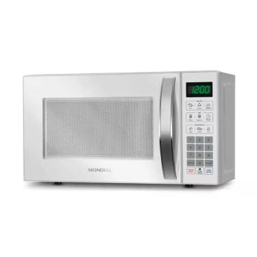 Imagem de Micro Ondas Mondial Branco MO 01 21 W 127V 1200W Branco, Branco, 110V