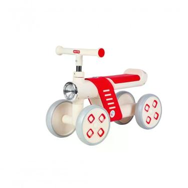 Imagem de Mini Bike de Equilíbrio Infantil 4 Rodas para Crianças 10 Meses a 4 Anos Vermelho Unitoys