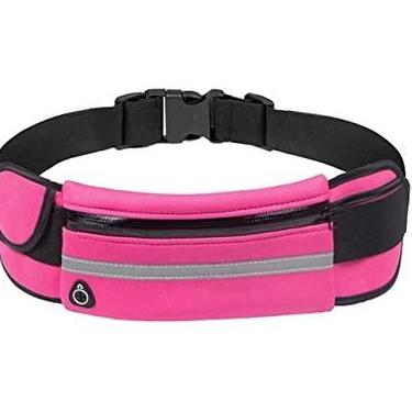 Imagem de Pochete Esportes Porta Celular Academia Corrida Cinta Fiitness Cores Unissex (Rosa Chiclete)