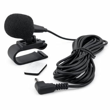 Imagem de Goodsby Microfone de 3,5 mm microfone viva-voz para carro estéreo de substituição para Alpine CDE-143BT CDE-175BT CDE-HD137BT CDE-SXM145BT ILX-007 iLX-407 iLX-F409 iLX-F509 INE-S920HD INE-W927HD
