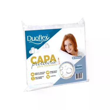 Imagem de Capa Para Travesseiro Impermeável - Duoflex, Branco