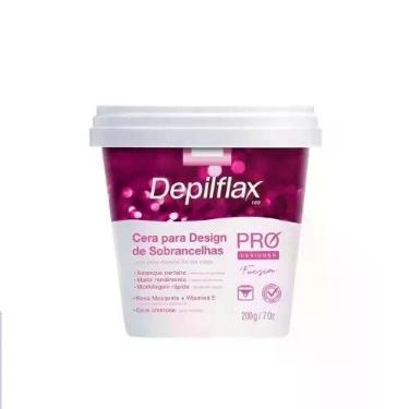 Imagem de Depilflax Cera Design Sobrancelhas 200g Rosa