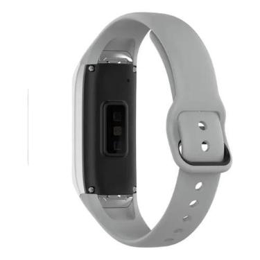 Imagem de Pulseira Silicone Para Galaxy Fit Sm-r370 - Cinza - T-Shirck