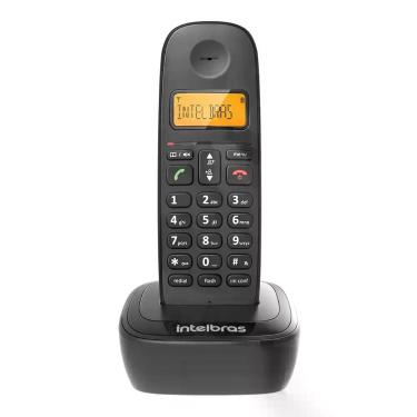Imagem de Telefone Sem Fio Intelbras TS2510 ID Preto, Preto
