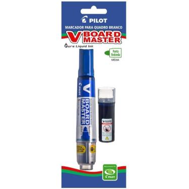 Imagem de Pincel Quadro Branco WBMA-VBM Recarreg.refil Azul - Pilot