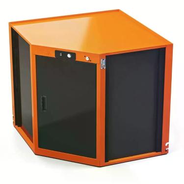 Imagem de Módulo Smart System Bancada Canto 1 Porta Tramontina Pro Laranja Orgnizador Ferramentas Armários Tramontina