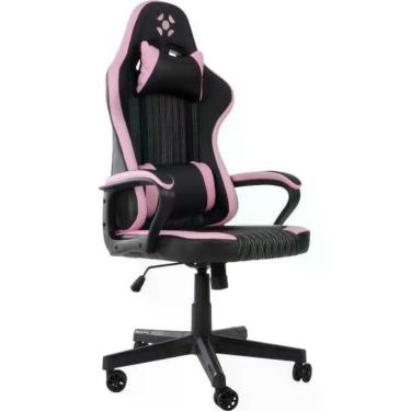 Imagem de Cadeira Gamer Fortrek Vickers Preta Rosa