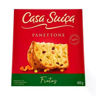 Imagem de Panettone Frutas Cristalizadas Casa Suíça - 400g