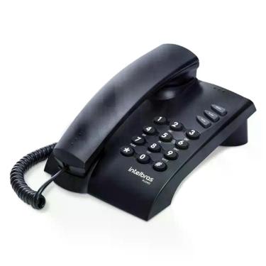 Imagem de Telefone De Mesa/Parede Intelbrás Preto - INTELBRAS, Preto