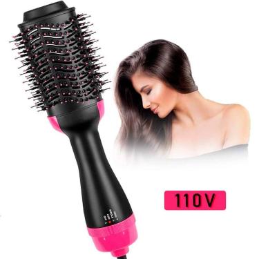 Imagem de Escova secadora 3 Em 1 Secadora Alisadora E Modeladora De Cabelo 110v