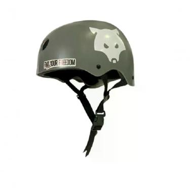 Imagem de Capacete Iniciante Lobo Store Adulto Infantil Cinza