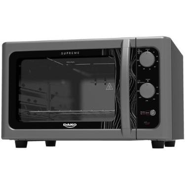 Imagem de Forno Elétrico Supreme 44 Litros Dako Titanium 110V, Titanium, 110V