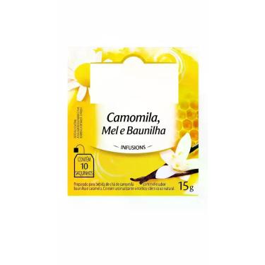 Imagem de Chá de Camomila com Mel e Baunilha 10 Sachês 15g - Congratulations Sto