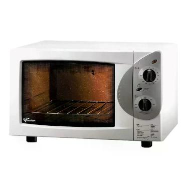 Imagem de Forno Elétrico de Bancada Fischer Grill 44L com Dourador e Timer Autolimpante Branco 220V