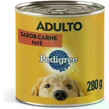 Imagem de Ração Úmida para Cachorros Adultos Sabor Patê de Carne Pedigree 280G