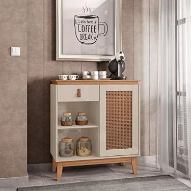 Imagem de Aparador Café Rubi Casa D Off White/Noce