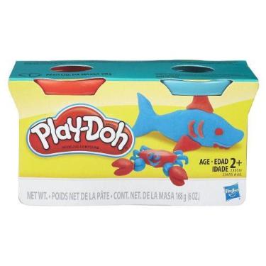 Imagem de Play-Doh Massa de Modelar Azul e Vermelho - Hasbro